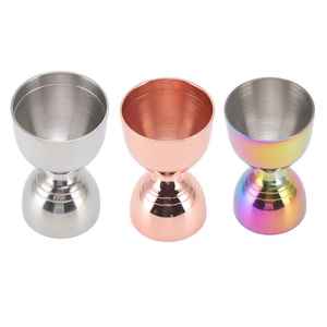 <b>Measuring</b> Cup Stainless Steel Double Cocktail <b>Jiggers</b> 30/15ml Non-Seam Welding Slim <b>Jigger</b> - Product Image 1