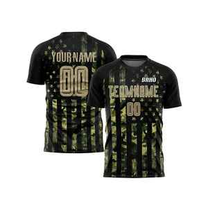 Camiseta sublimada diseñada por el OEM de la camiseta de la GAA de la Aduana superior de los fabricantes principales de Paquistán con MOQ bajo disponible - Product Image 4