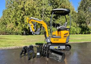 Envío gratis CFG QK18R EPA CE aprobado 1,2 Ton 13.5HP mini excavadora Eaton cilindro hidráulico núcleo Motor bomba caja de cambios PLC - Product Image 2