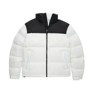 Chaqueta de Plumón Acolchada Extra Grande para Hombre, Chaqueta de Invierno Personalizada al por Mayor con Efecto Burbuja Brillante, Chaqueta de Plumón Brillante para Hombre - Product Image 5