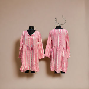 Prendas confeccionadas bordadas Vintage Kurti de algodón 100% para mujer de proveedor de confianza para fiestas de Boda de verano ropa informal - Product Image 4