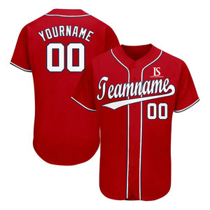 Jersey de béisbol de alta calidad a la venta Jersey de béisbol transpirable de secado rápido Jersey de béisbol cómodo - Product Image 1