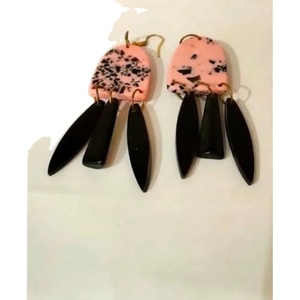 ต่างหูอัลลอยยาวแบบยาวสำหรับผู้หญิงต่างหูรูปทรงเรขาคณิตแบบไม่เหมือนใคร - Product Image 1