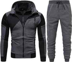 2025 diseña tu propia ropa deportiva para hombre, trajes para correr, conjunto de 2 piezas, chándal con logotipo, conjunto de chándal para correr para hombre, adultos - Product Image 6