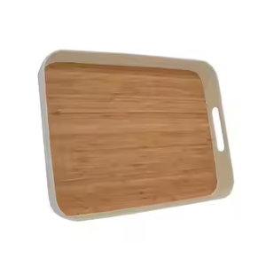 Venta al por mayor de lujo de madera bandeja para servir con asas de la mejor calidad por decor IMPEX - Product Image 1