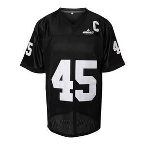 เสื้อเจอร์ซีย์อเมริกันฟุตบอลชายเสื้อกีฬาฟุตบอลสไตล์สตรีทเกรดการแสดงขนาดใหญ่สไตล์อเมริกัน - Product Image 1