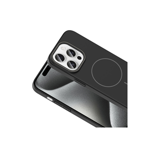 Étui de protection antichoc en silicone Netzy SAFA Ruby pour iPhone 15 Pro Max compatible MagSafe, anti-traces de doigts, en polycarbonate rigide - Product Image 6