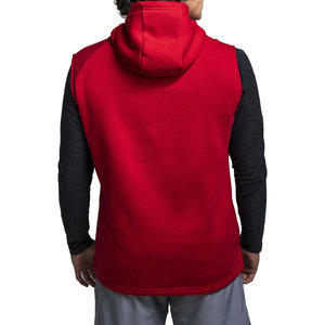 Sweats à capuche sans manches avec logo et design personnalisés pour hommes Sweats à capuche en coton mélangé de base personnalisés respirants pour hommes à vendre - Product Image 6