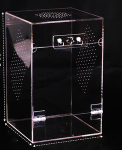 Boîte <span class=keywords><strong>d</strong></span>'<span class=keywords><strong>observation</strong></span> <span class=keywords><strong>d</strong></span>'<span class=keywords><strong>insectes</strong></span> en acrylique haute transparence pour chrysalides de papillons, qualité export, clarté optique supérieure - Product Image 3