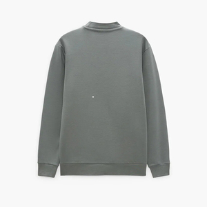 Oem personalizado Mock Neck sudadera Essentials Sudadera con capucha gruesa liso de alta calidad Premium sólido sudaderas con capucha Unisex DDP envío - Product Image 4