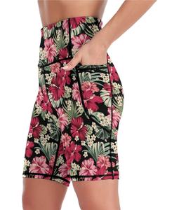 Pantalones cortos deportivos de Yoga por sublimación 2025 hechos en poliéster para mujer, pantalones cortos de compresión térmica estampados, ajustados sin costuras a la venta - Product Image 6