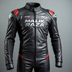 Traje de cuero de motocicleta Premium Tamaño personalizado Fit | Malik Raza Racing Wholesale - Product Image 3