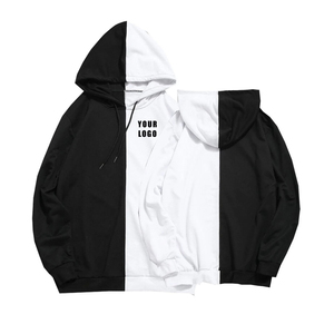 Sweats à capuche pour hommes Sweat à capuche simple à épaules tombantes Dessin Sweat à capuche en éponge française - Product Image 1