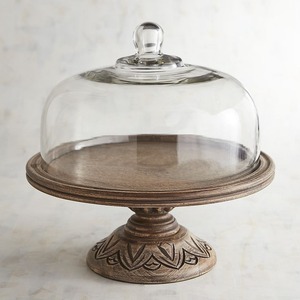 Support à gâteau en bois utilisation élégante et forte pour la maison jardin ferme maison chambre salon chambre d'hôtes ETC. - Product Image 1