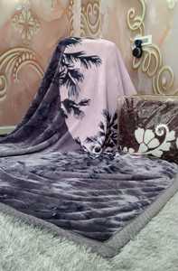 ผ้าห่มฤดูหนาวสีทึบขนาดคิงไซส์ลายขนแกะขนมิงค์โยนผ้าห่มปุยสําหรับฤดูหนาว - Product Image 2