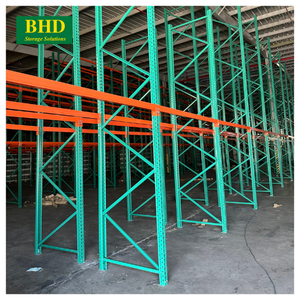 ชั้นวางพาเลทแบบเลือกมาตรฐานของเราสำหรับการปรับปรุงสินค้าคงคลังของเรา RAL6000เหล็ก5ชั้นคุณภาพสูงจากเวียดนาม - Product Image 2