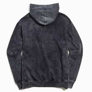 Sweat-shirts à capuche pour hommes avec logo personnalisé, lavage à l'acide, légers, en vente, sweat-shirts à capuche personnalisés avec lavage à l'acide - Product Image 6