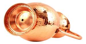 Pichet à eau en cuivre de haute qualité au design moderne avec couvercle pour hôtel, restaurant, vaisselle - Vente flash - Product Image 3