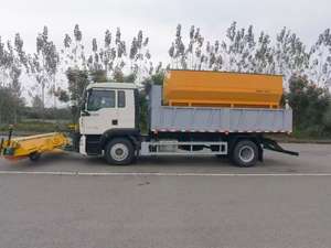 Camión Esparcidor de Sal para Carreteras de Invierno Directo de Fábrica, con Pala/Rodillo de 3m, Tamaños Personalizados, Barredora de Nieve, Componente Central del Motor en Estado de Servicio - Product Image 5
