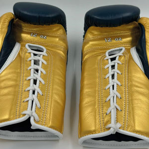 Guantes de boxeo profesionales de cuero personalizados con protección facial completa, protector inguinal para entrenamiento profesional y guantes de entrenamiento de boxeo. - Product Image 2