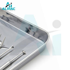 ชุดเครื่องมือผ่าตัดทางทันตกรรม ALMAC 2025 คุณภาพสูง ถาดใส่เครื่องมือสี่เหลี่ยม สแตนเลสสตีล ป้องกันสนิม ได้รับมาตรฐาน CE ISO13485 พร้อมโลโก้สั่งทำพิเศษ - Product Image 2