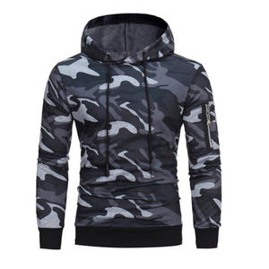 Las sudaderas con capucha para hombre más vendidas, Sudadera con capucha esencial de invierno de tacto suave personalizada al por mayor con patrón sólido, sudaderas con capucha de color CAMO - Product Image 5