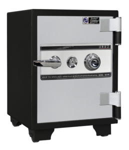 Pistola electrónica ignífuga para el hogar de acero inoxidable con cerradura digital electrónica y cerradura de combinación de llave - Product Image 3