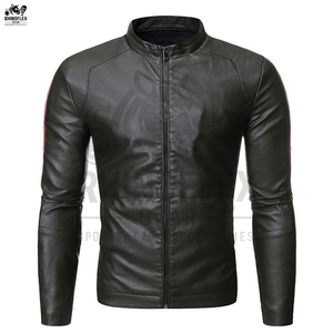 <b>Winter</b> <b>Leather</b> <b>Jacket</b> For Men Stylish All Sizes With Customized Logo And Privet Label <b>Leather</b> <b>Jacket</b> With Zipper - Product Image 5
