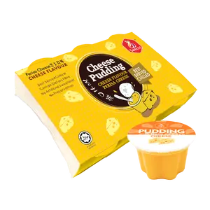 OEM ODM Malasia Premium PUDDING DE QUESO Fabricante de estilo japonés Postre de queso producto lácteo con queso y leche de NUEVA ZELANDA