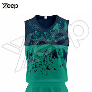 Uniforme de Voleibol de Poliéster Transpirable con Diseño y Logotipo Personalizados para Ropa Deportiva Unisex al por Mayor - Product Image 2