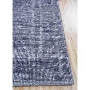 Alfombras de Lana Tejidas a Mano de Color Azul Sólido Erbe GS-25(CS-02) para el Hogar y el Automóvil, para Decoración de la Sala de Estar - Alfombras Jaipur US - Product Image 4