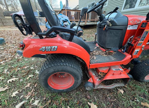 Tondeuse à gazon à roues industrielle de qualité commerciale, moteur 15 CV 2/4 temps, 4 roues motrices, puissance hydraulique, efficacité de coupe améliorée - Product Image 4