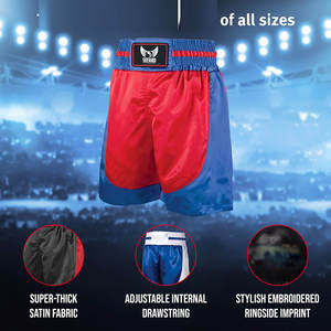 Shorts de boxe sur mesure les plus populaires Meilleure vente Shorts de boxe pour adultes en stock Shorts de boxe - Product Image 5
