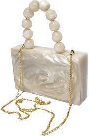 Sacs à main pochette en acrylique sac à bandoulière de soirée multicolore sacs à main en acrylique pour femmes pochette de soirée sacs à main sac à bandoulière - Product Image 2