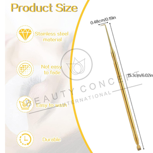 อุปกรณ์ยกขนตาปลอมสีทองสากลอุปกรณ์เสริมความงามอุปกรณ์ยกขนตาออกใหม่ - Product Image 4