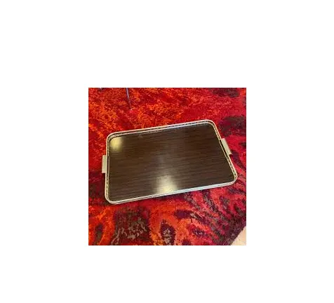 Snack che serve vassoio in metallo produttore nuovo Design artigianale vassoio da portata bomboniere e omaggi in vendita