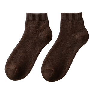 Wholesale Deep Textured <b>Ankle</b> <b>Socks</b> Knit Casual <b>Socks</b> - Product Image 1