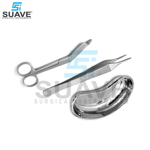 Juegos de instrumentos de vendaje y cirugía Juego de instrumentos de vendaje para heridas de acero inoxidable por SUAVE SURGICAL INSTRUMENTS - Product Image 6
