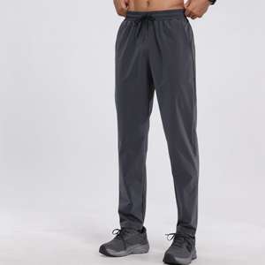 กางเกงลำลองผู้ชายผ้าแคนวาส 100% ผ้าฝ้าย ระบายอากาศ แห้งเร็ว เป็นมิตรกับสิ่งแวดล้อม เอวยางยืด - Product Image 3