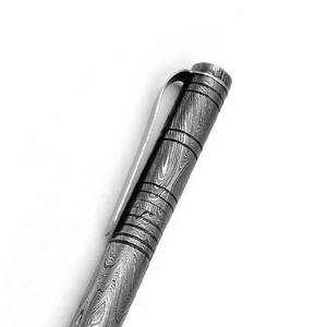 Damascus Steel Handmade Heavy Duty Ballpoint <b>Pen</b> 2026 Newest High Quality Customized Color Office Use - Product Image 6