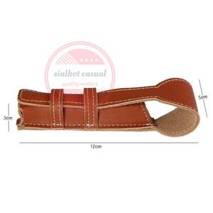Housse de protection pour rasoir de sécurité portable Support de pochette pour rasoir de rasage en cuir - Product Image 4