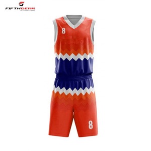Venta al por mayor de camisetas de Baloncesto de los hombres personalizados de talla grande del equipo de uniformes trajes para el club de baloncesto para la temporada de verano - Product Image 3