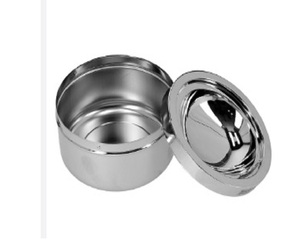 Capuchon en acier inoxydable cendrier en métal argenté brillant personnalisable carré fête de mariage événement cigarette fumer poubelle - Product Image 1