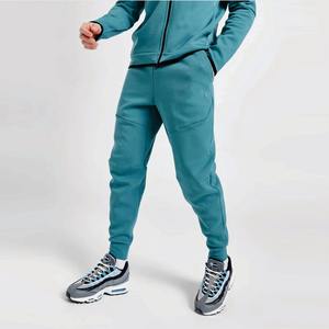 Design Men's Tech Fleece Chándal Full Zip Hoodie Joggers Pantalones de chándal Chándal 69% Algodón 31% Poliéster Zinc Azul Tallas grandes - Product Image 3