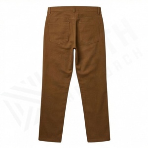 กางเกงจ็อกเกอร์ผ้าฝ้ายสำหรับผู้ชาย 400 GSM หนานุ่ม สวมใส่สบาย ผลิตจากเส้นด้ายหวีย้อมสี - Product Image 2