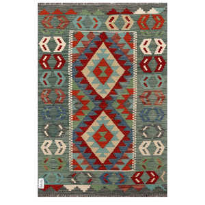 Tapis Kilim d'Afghanistan Maimana 120 X 80 cm Tapis et ensembles traditionnels afghans - Product Image 1