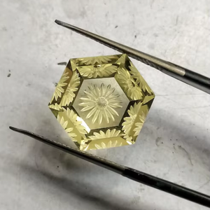 Cristal de citrine naturel, camée en intaglio, sculpture jaune, pierre précieuse en vrac, fabrication de bijoux, prix de gros, fournisseurs, meilleur prix - Product Image 1