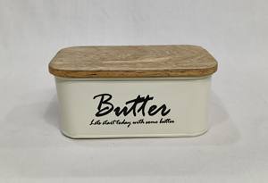 Contenedor Metálico de la Mejor Calidad, Utensilios de Cocina Metálicos para Uso Doméstico, Producto de Cocina, Diseño Clásico Negro - Product Image 2