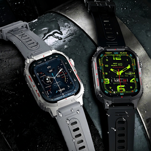 Montre connectée Rogbid pour hommes et femmes, écran Amoled 44-49mm, étanche IP67, Bluetooth, moniteur d'activité physique avec boussole de fréquence cardiaque - Product Image 6