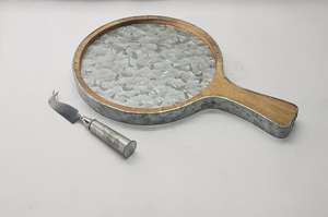 เขียงไม้ชุบสังกะสีใช้ในบ้านเขียงและเขียงหั่นมะม่วงขายส่ง - Product Image 6